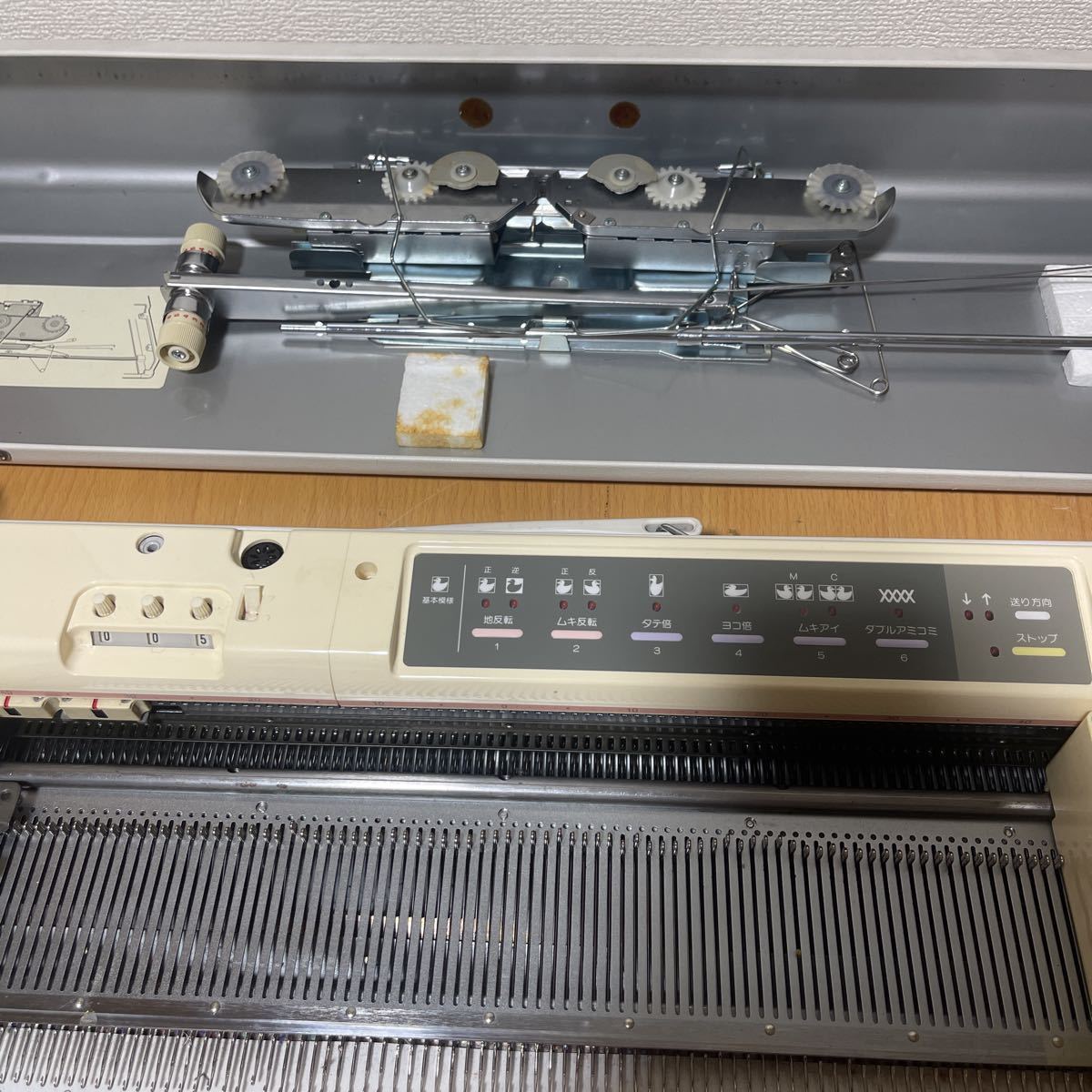 SILVER REED シルバーリード SK580 AmAm 編機/編み機 手工芸 ハンド