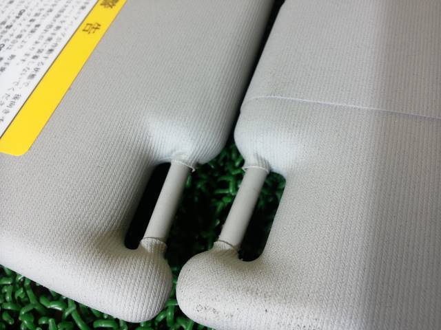 VW フォルクスワーゲン AACHY UP! アップ 運転席 助手席 サンバイザー 左右 ★管287608_画像5