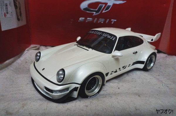 ファッション】 GT SPIRIT RWB 964 1/12 ミニカー 白 ポルシェ -乗用車