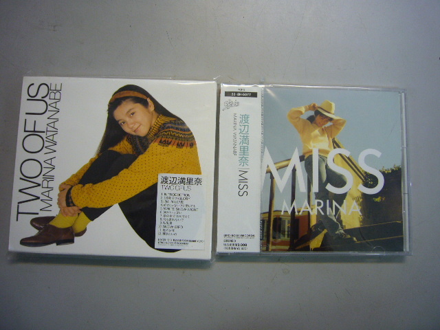 代購代標第一品牌-樂淘letao-新品未開封CD 2枚セット渡辺満里奈MISS