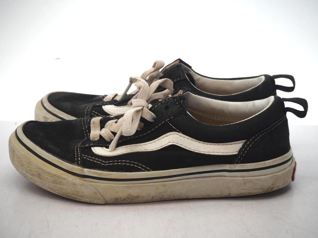 VANS バンズ V36 CK ローカット スニーカー 22cm 黒 ■■ ☆ dgb9 子供服_画像2