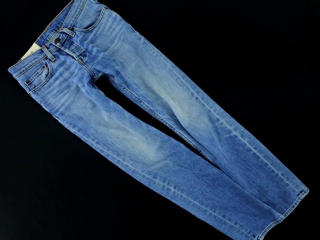 Hollister ホリスター ボタンフライ USED加工 デニムパンツ size28/青 ■■ ☆ dga7 メンズ_画像1