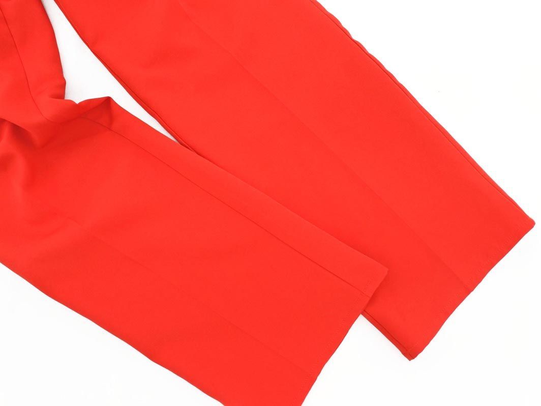 ネコポスOK MURUA ムルーア センタープレス パンツ sizeS/赤 ■■ ☆ dgb8 レディース_画像3