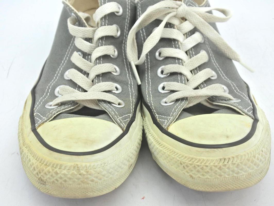 CONVERSE コンバース 1C989 ALL STAR キャンバス ローカット スニーカー size24ｃｍ/チャコール ■■ ☆ dgb8 レディース_画像4