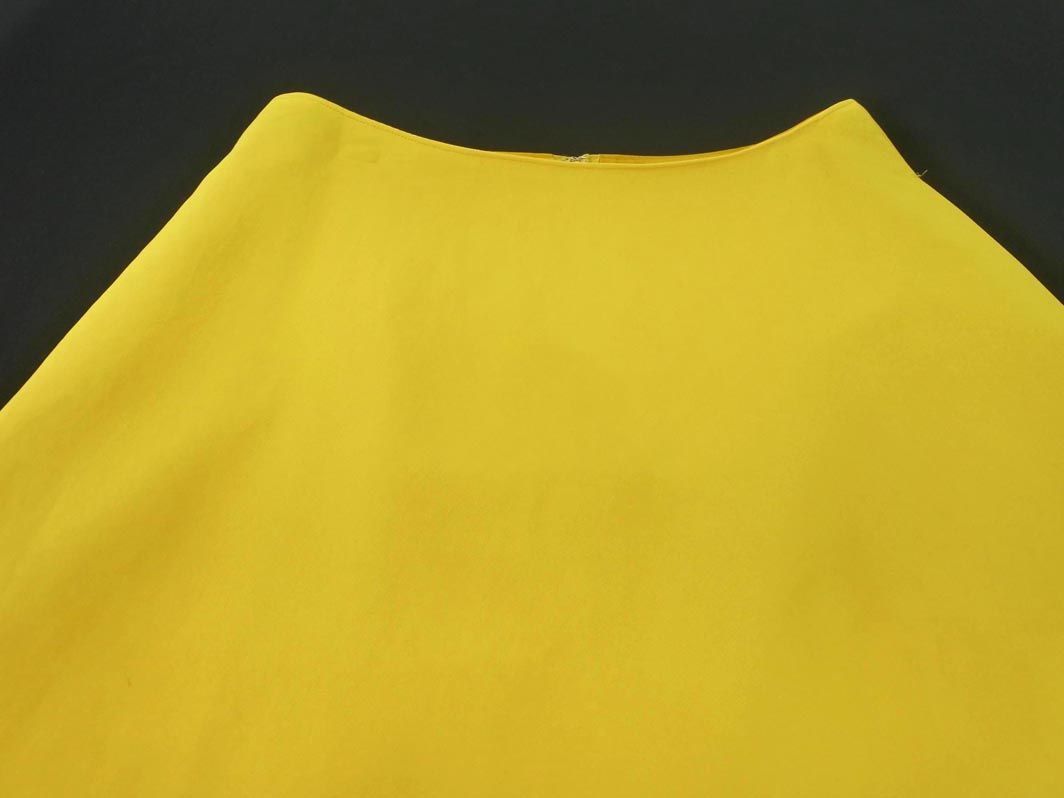 Demi-Luxe BEAMS デミルクスビームス ロング フレア スカート size38/黄 ■■ ☆ dgc8 レディースの画像2