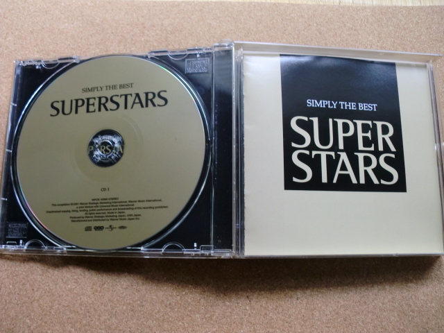 ＊【２CD】【V.A】SUPER STARS／エリック・クラプトン、プリンス、アバ、YES 他（WPCR10990/1）（日本盤）_画像4