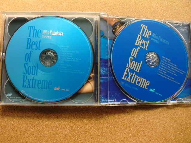 ＊【２CD+DVD】福原美穂／The Best of Soul Extreme（SRCL8021～3）（日本盤）_画像3