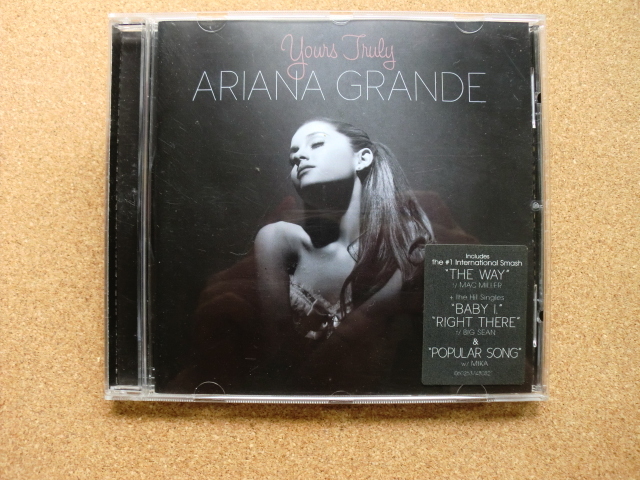 ＊【CD】ARIANA GRANDE／YOURS TRULY（0602537480821）（輸入盤）_画像1