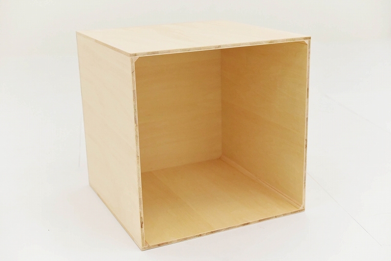 L 撮影用背景 撮影小物 箱 ボックス 五面体 (無塗装) 60cm 角 L 撮影用背景 撮影小物 箱 ボックス 五面体 (無塗装) 60cm 角