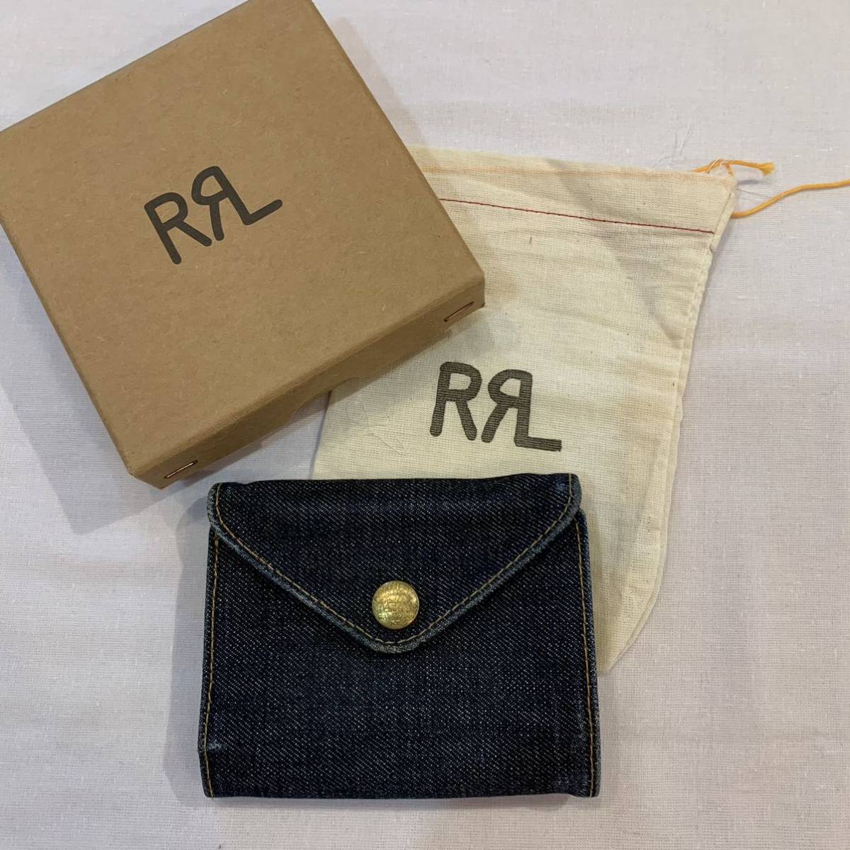 RRL デニム ウォレット ダブルアールエル Denim Wallet 財布 RRL デニム ウォレット ダブルアールエル Denim Wallet 財布