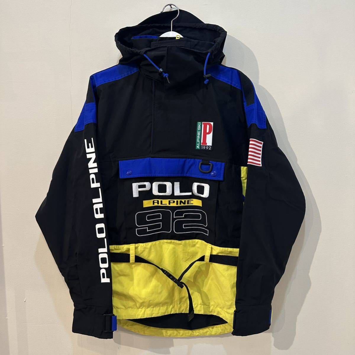 タグ付き超美品 POLO RALPH LAUREN Alpine Ski 1992 PRL1 Jacket ポロ ラルフローレン アルパイン スキー ジャケット Stadium SnowBeach 92_画像1