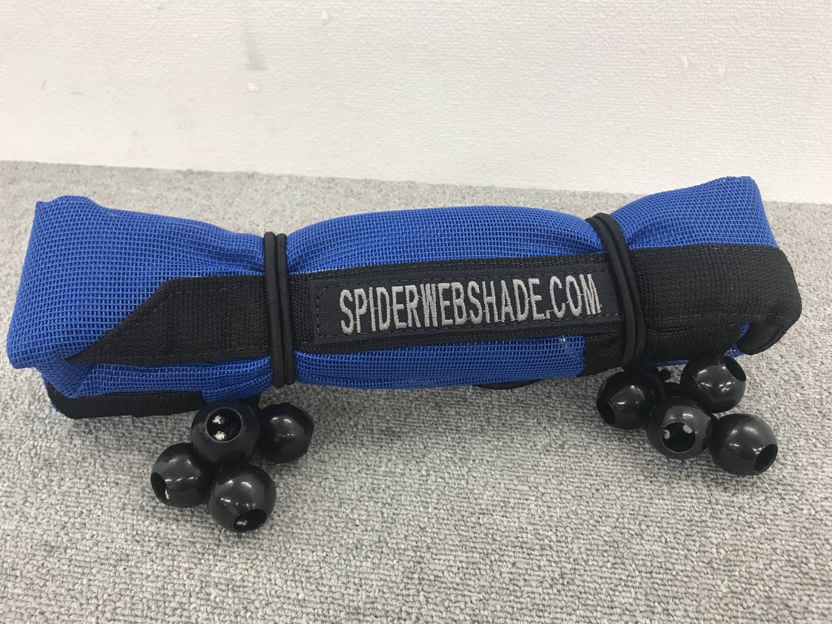 スパイダーウェブシェード JK-4D(Blue) JeepWrangler Unlimited JK 07-用 SPIDERWEBSHADE ジープ・ラングラー_画像2