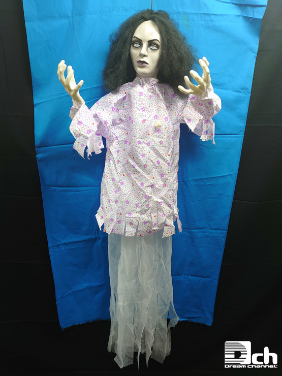 ハロウィン お化け屋敷 恐怖人形 ゾンビ お化け 幽霊 ハロウィンの飾り おもちゃ 恐子さん 文化祭 学園祭 ハロウィーン ビックリ ドッキリ