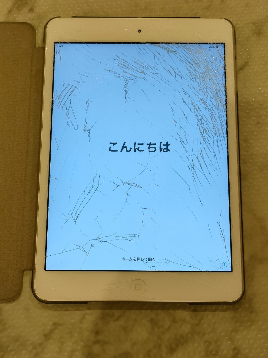 【1円】Apple アップル iPad mini 2 アイパッドミニ 第2世代 Wi-Fiモデル シルバー ジャンク 32GB 型番: ME280J/A A1489_画像2