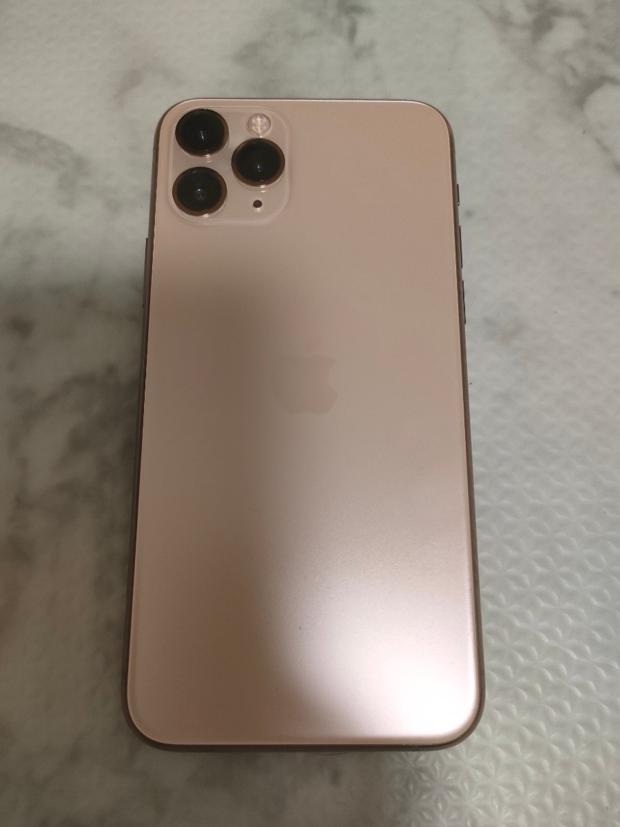 【1円】iPhone 11 Pro 256GB ゴールド【ジャンク】_画像1