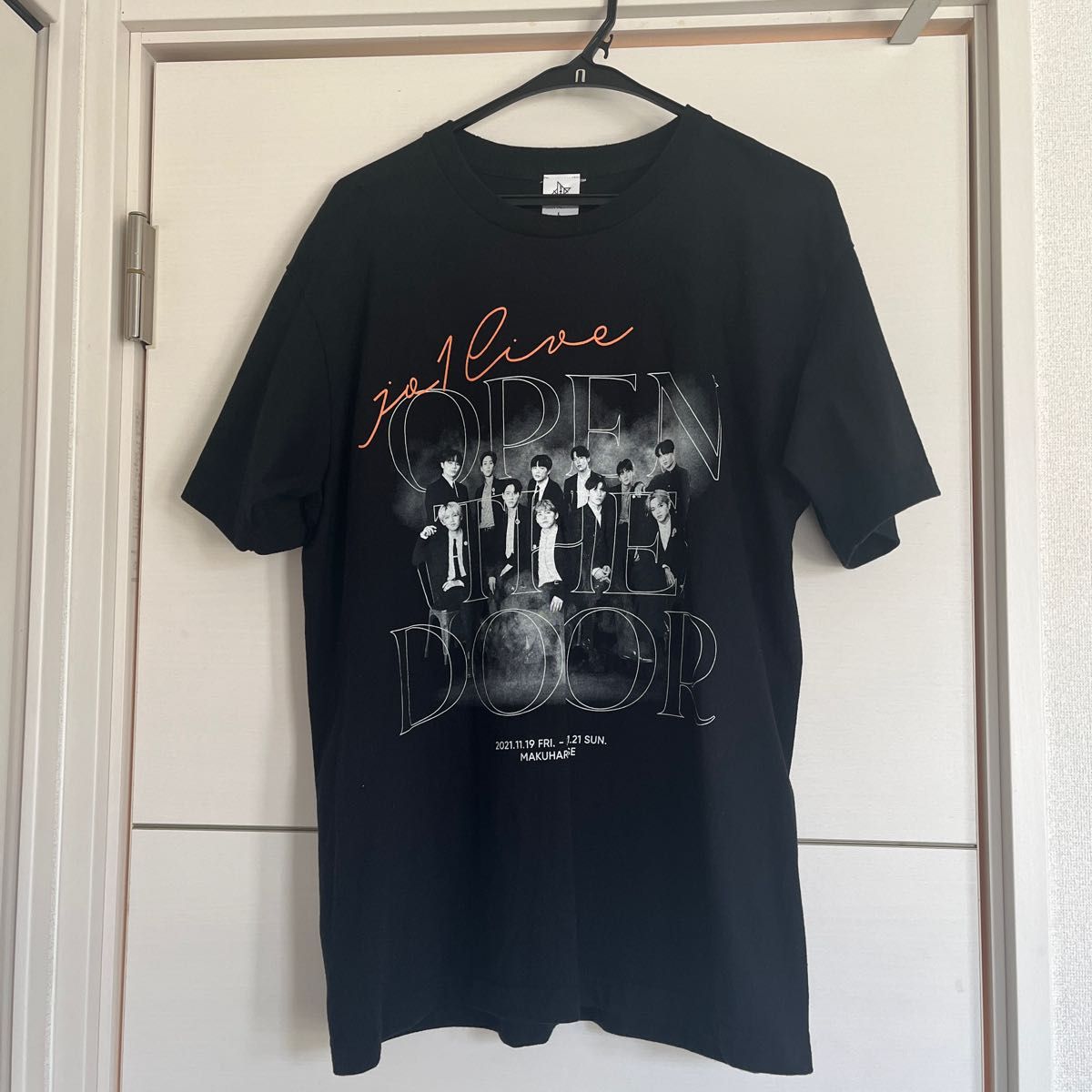 JO1 LIVE OPEN THE DOOR グッズ Tシャツ Lサイズ|Yahoo!フリマ JO1 LIVE OPEN THE DOOR グッズ Tシャツ Lサイズ|Yahoo!フリマ