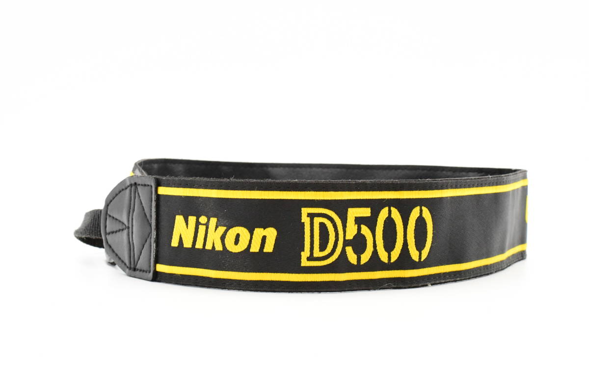 ★純正・ロゴが金の刺繍★ Nikon ニコン カメラストラップ (kr-1630)_画像3