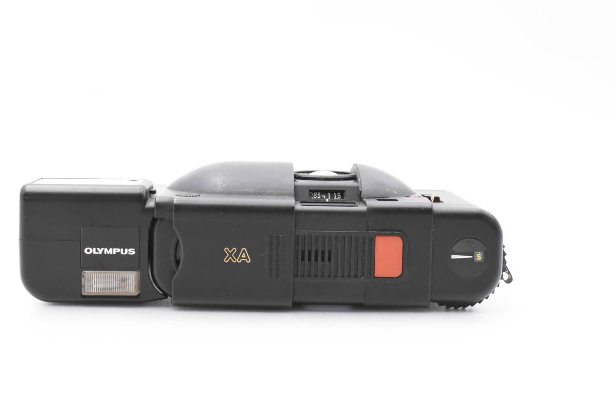 OLYMPUS オリンパス XA ブラックボディ フィルムカメラ コンパクトカメラ + A11 (t3765)_画像6