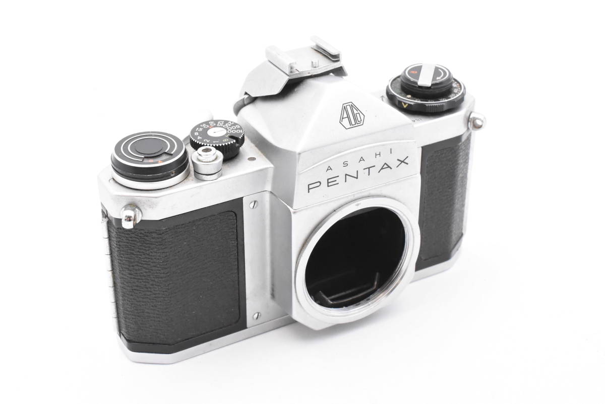 【ジャンク】 PENTAX ペンタックス SV シルバーボディ フィルムカメラ マニュアルフォーカス (t3852)