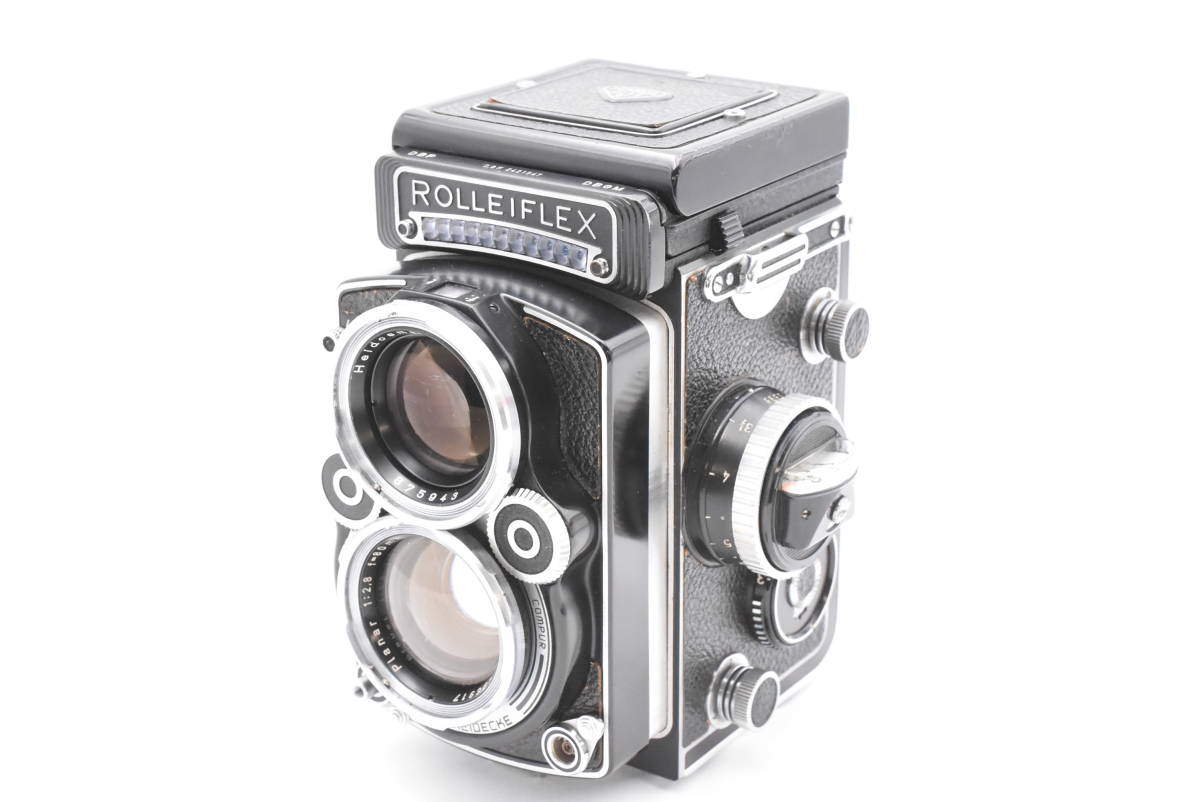 [ dampproof box control *OH ending ]Rollei Rollei ROLLEIFLEX 2.8F Planar 80mm F2.8 Rollei Flex medium size film camera twin-lens reflex (t3372)