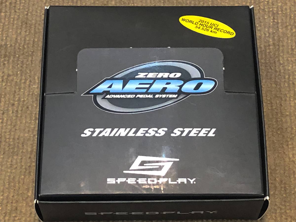 SPEEDPLAY ZERO AERO STAINLESS 53MM / ビンディングペダル