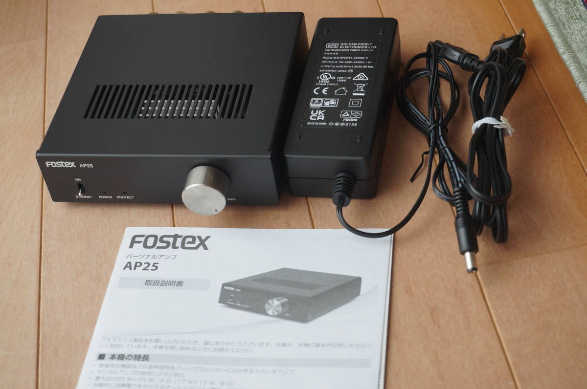 ヤフオク! - ＦＯＳＴＥＸパーソナルアンプ『ＡＰ２５』新同品 保証