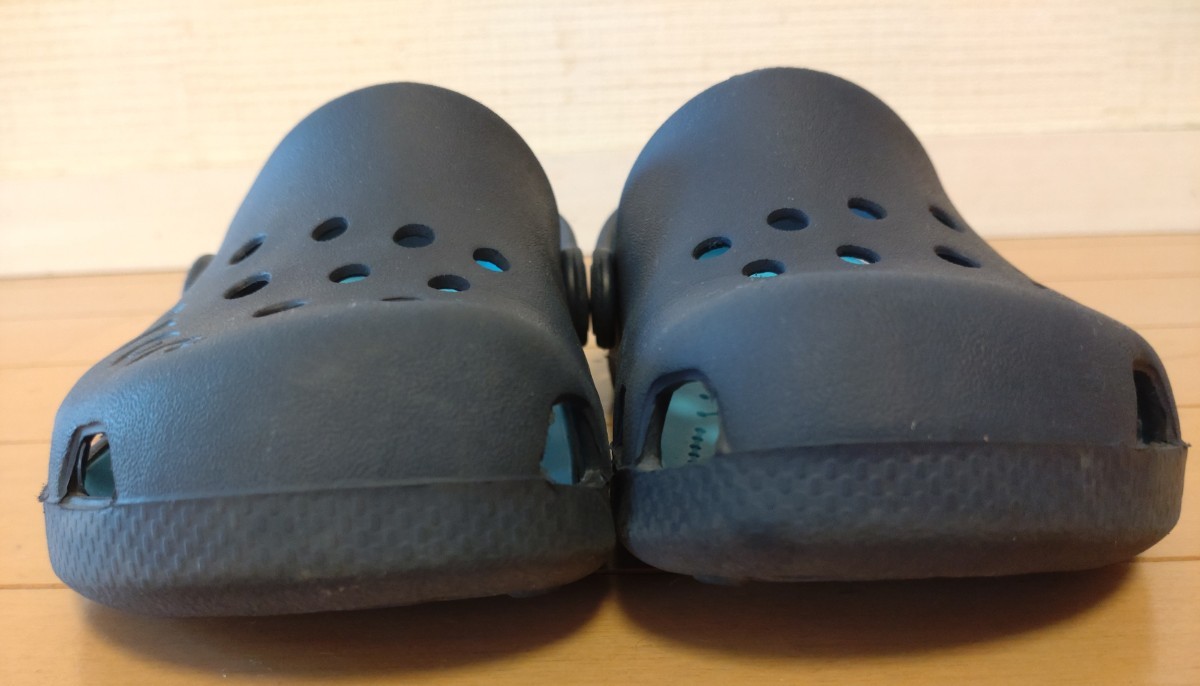 クロックス crocs　ELECTRO　サンダル　c13　19cm ブルー　エレクトロ　キッズ_画像5