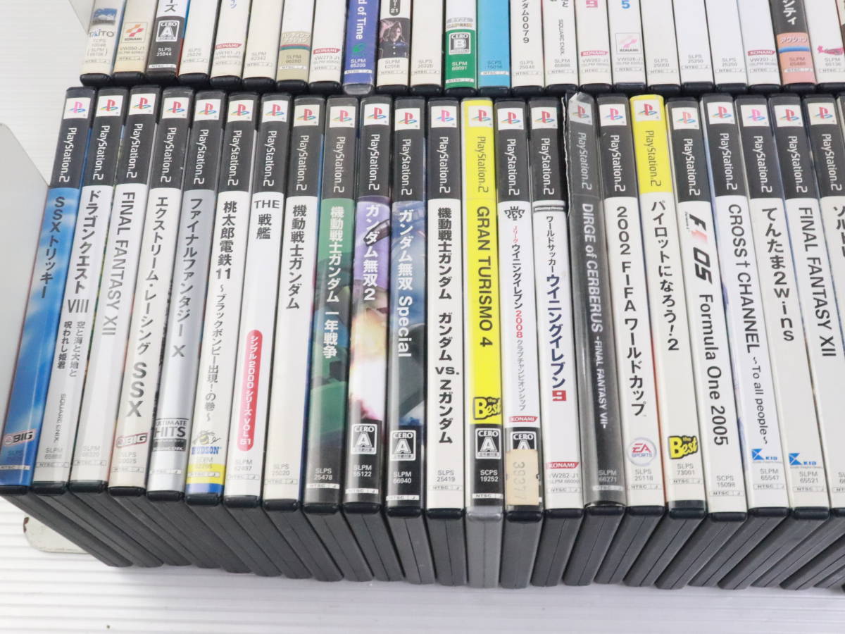 1円~☆未検品☆PS2 ソフト まとめて105点セット まとめ売り