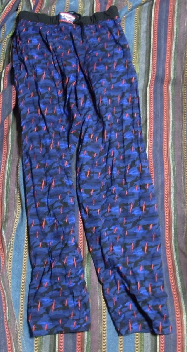 新品 デッドストック 90s usa製 NFL イージーパンツ　スウェットパンツ 迷彩 カモフラ　パジャマパンツ s boston red sox