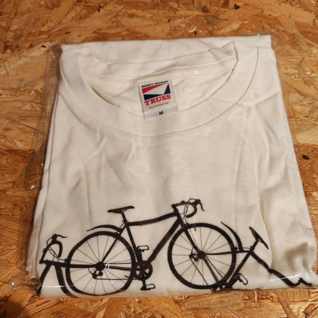 【自転車好きにおすすめ！！】TRUSS 自転車ロゴ Tシャツ Mサイズの画像9