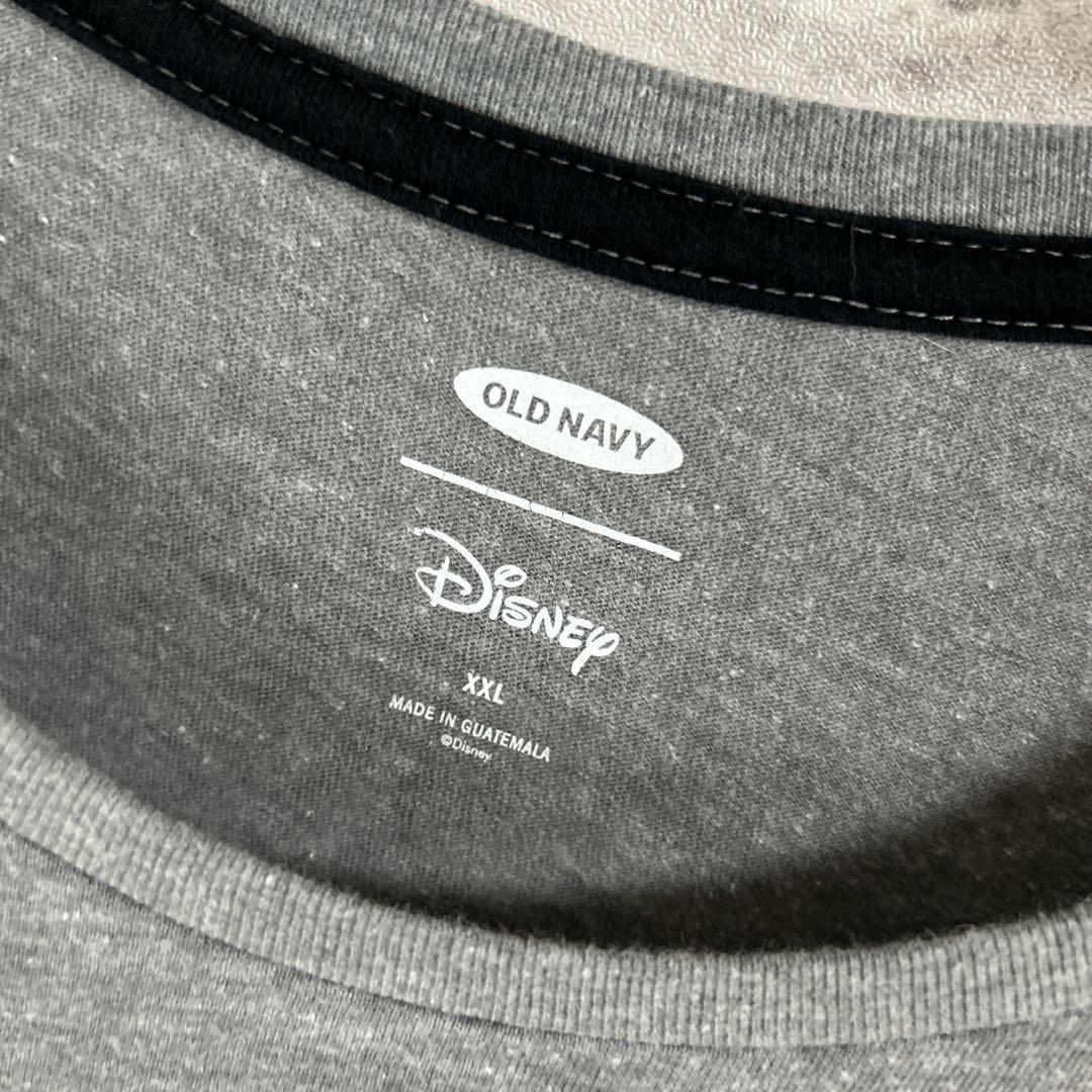 Disney ディズニー ミッキー ドナルド グーフィ Tシャツ 半袖 輸入品 春服 夏服 海外古着 プリント キャラ バックプリント ワンポイント_画像6