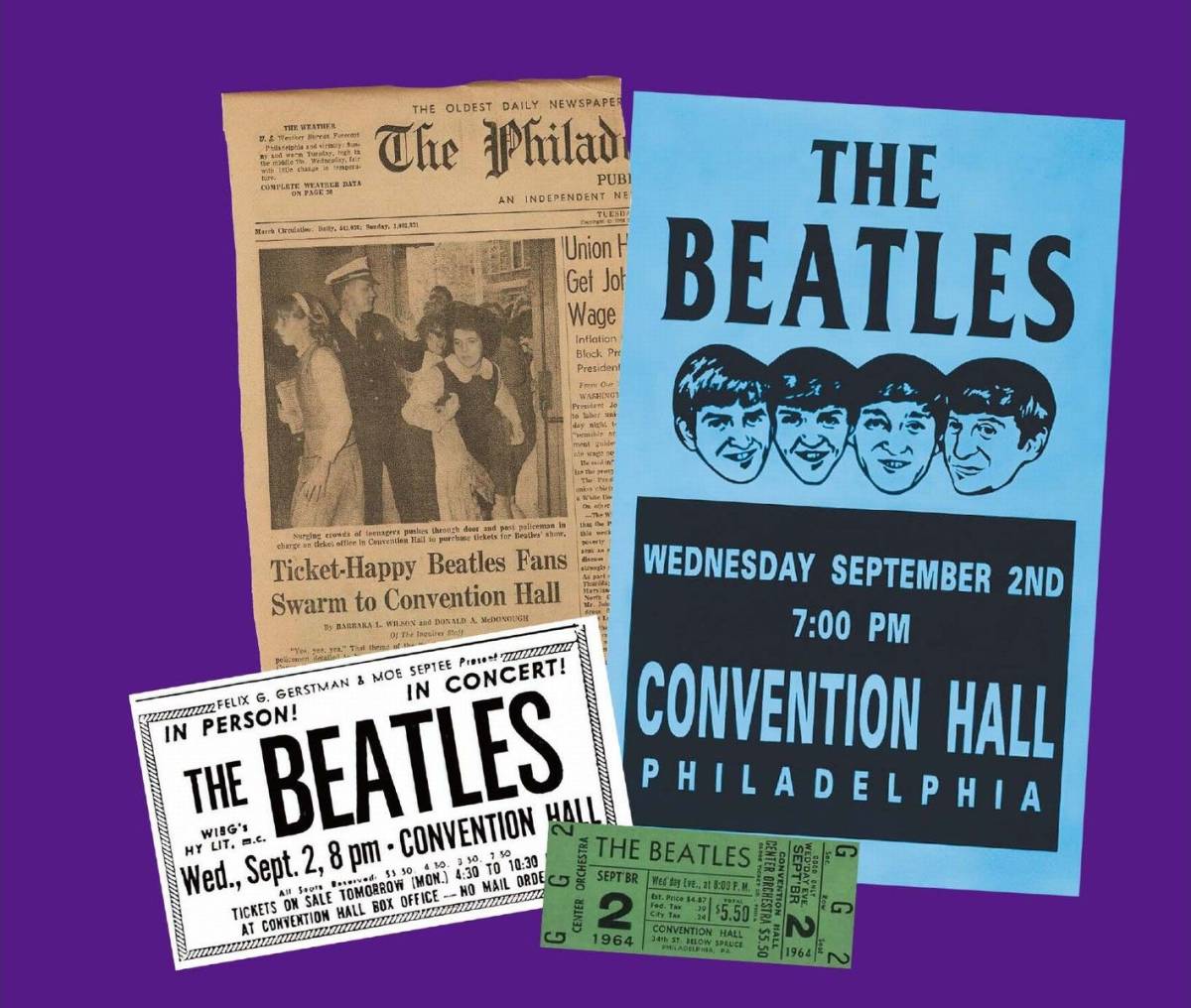 THE BEATLES / LIVE ANTHOLOGY - PHILADELPHIA 1964 (1CD 輸入盤 新品)_画像4