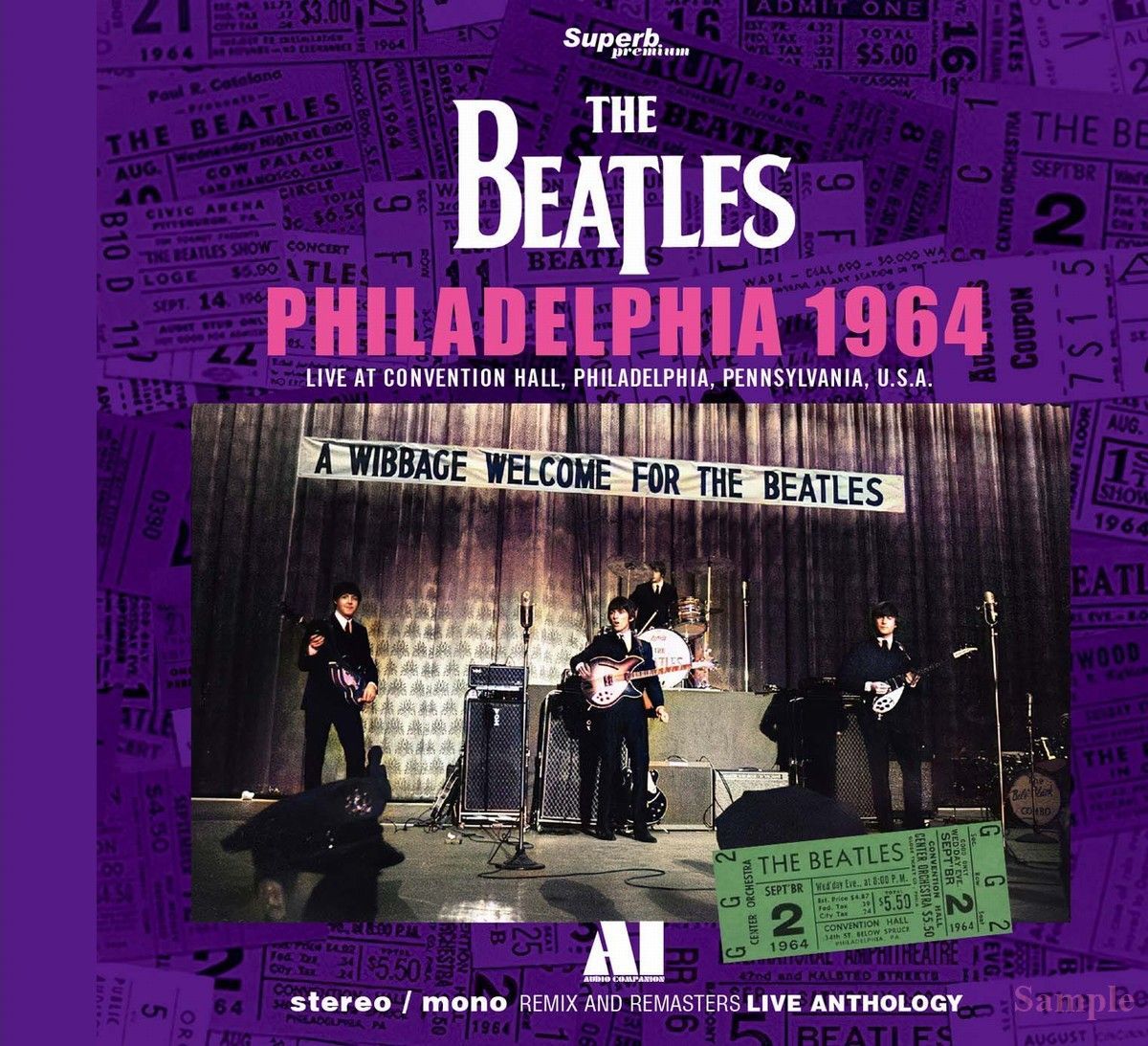 THE BEATLES / LIVE ANTHOLOGY - PHILADELPHIA 1964 (1CD 輸入盤 新品)_画像1