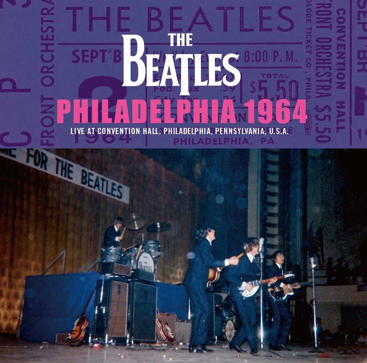THE BEATLES / LIVE ANTHOLOGY - PHILADELPHIA 1964 (1CD 輸入盤 新品)_画像3