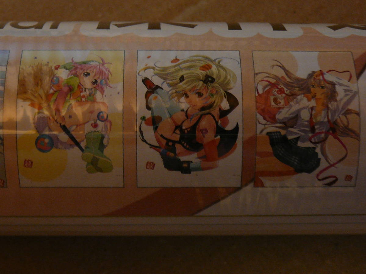  new goods unopened goods *RIN-SIN. work selection [2012 year calendar ] rin ..[ Great Guardians ][ Queen's Blade ] illustrator * animator 