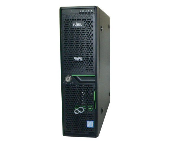 富士通 PRIMERGY TX1320 M2 (PYT1322T2S) Xeon E3-1220 V5 3.0GHz メモリ 8GB HDD 300GB×2(SAS 2.5インチ) DVD-ROM_画像1