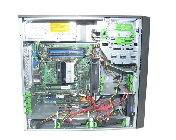 富士通 PRIMERGY TX100 S3 PYT10PT3S Xeon E3-1220 3.1GHz メモリ 2GB HDD 500GB×2 (SATA) DVD-ROM_画像6