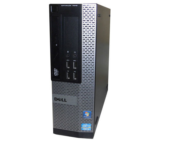 Windows7 Pro 64bit DELL OPTIPLEX 7010 SFF Core i5-3570 3.4GHz メモリ 8GB HDD 500GB(SATA) DVD-ROM 本体のみ_画像1