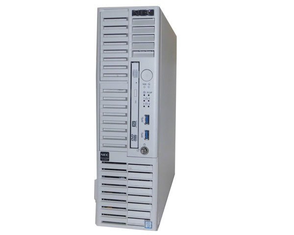 NEC Express5800/T110h-S (N8100-2306Y) Xeon E3-1220 V5 3.0GHz メモリ 8GB HDD 300GB×3 (SAS 2.5インチ) DVDマルチ