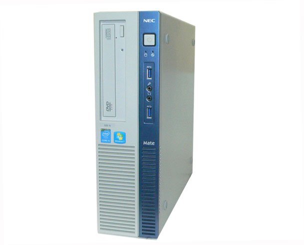 Windows7 Pro 64bit NEC Mate MK33MB-N (PC-MK33MBZCN) Core i5-4590 3.3GHz メモリ 2GB HDD 500GB(SATA) DVD-ROM 本体のみ_画像1