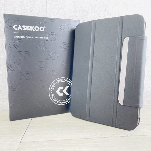 ipad mini 6 ケース 新品 CASEKOO ブラック アイパッド ミニ 第6世代 8.3インチ 保護カバー / 61055 在 ★ 200_画像1