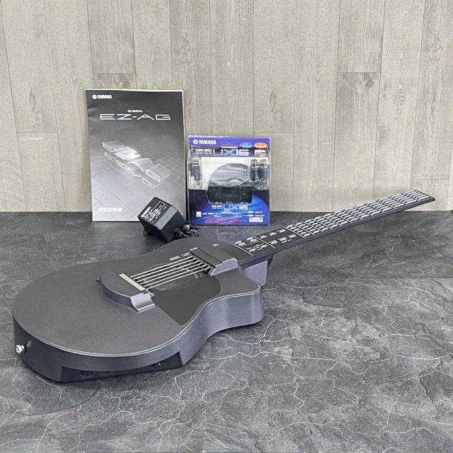 イージーギター 【中古】動作保証 YAMAHA EZ-AG Acoustic EZ GUITAR ヤマハ 電子ギター サイレントギター  USB-MIDIインターフェース/7577