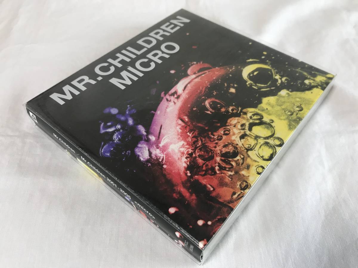 Mr.Children 2001-2005 〈micro〉 2005-2010 〈macro〉(初回限定盤)(DVD付) CD+DVD ベストアルバム BEST セル品 ミスチル 即決/送料無料_画像3