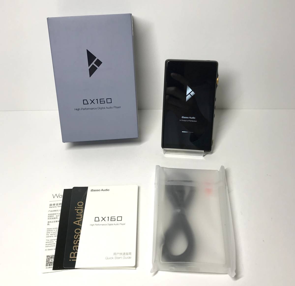 中古美品 動作確認済 iBasso Audio DX160 ver.2020 DAP ポータブルオーディオプレイヤー 付属品有