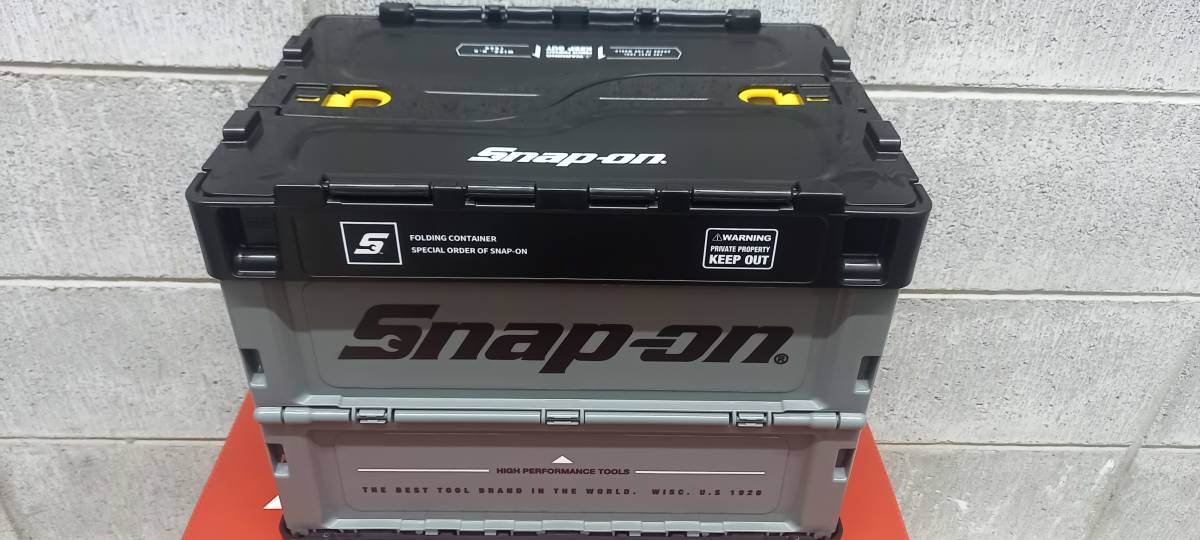 * new goods Snap-on Snap-on limitation Mini Orrico n folding container black / gray *