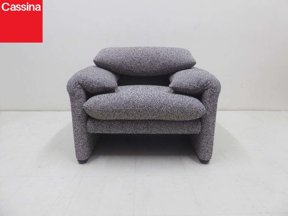 人気特価 カッシーナ■675 美品■Cassina 正規品 MARALUNGA ヴィコマジストレッティ 1Pソファ 一人掛けソファ 80万円 マラルンガ 布製 人気特価 カッシーナ■675 美品■Cassina 正規品 MARALUNGA ヴィコマジストレッティ 1Pソファ 一人掛けソファ 80万円 マラルンガ 布製