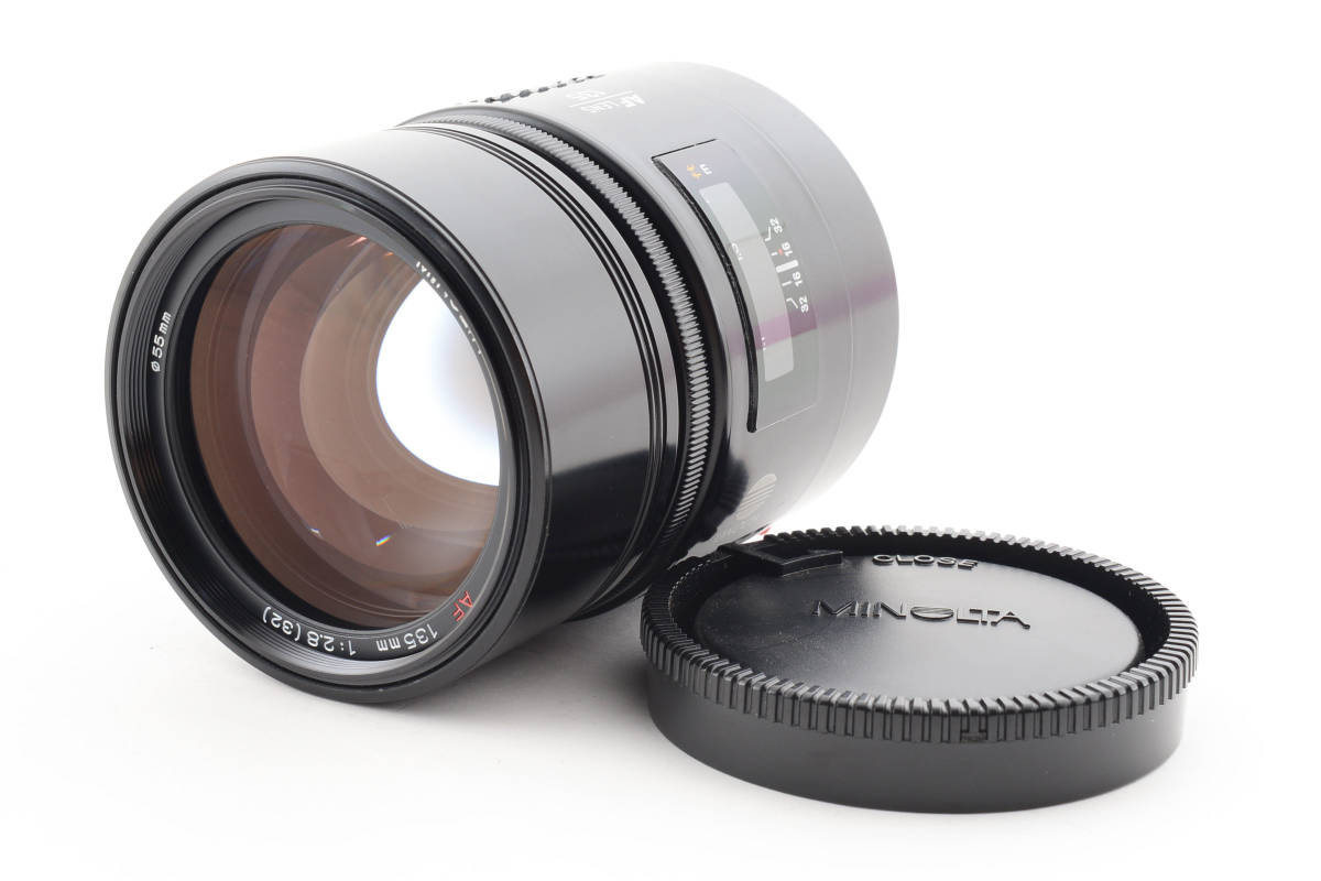 【良品】ミノルタ MINOLTA AF 135mm F/2.8 Lens for Sony Minolta A mount オートフォーカス 5283_画像1