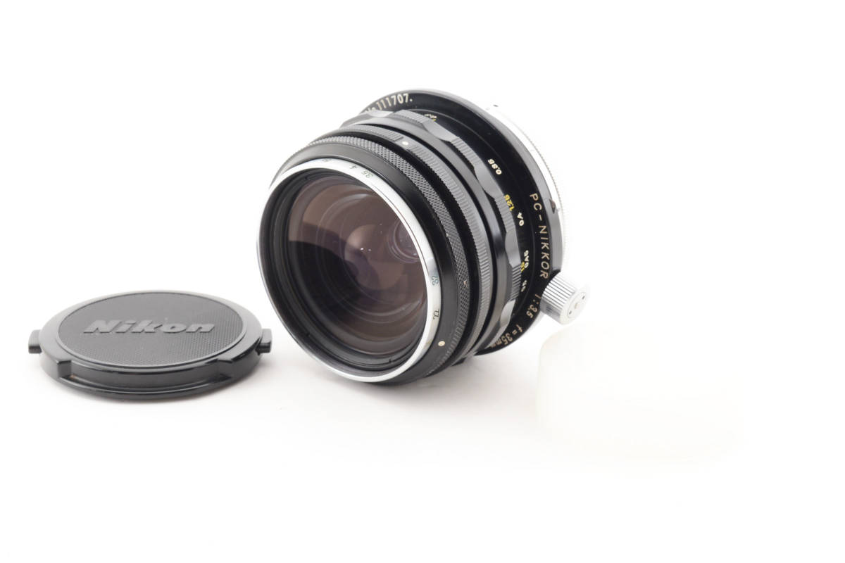 良品】ニコンNikon PC-Nikkor 35mm f/3.5 (PERSPECTIVE CONTROL) Shift