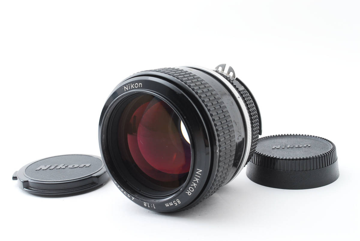 【良品】ニコン Nikon Ai NIKKOR 85mm F1.8 Manual Focus Portrait Lens マニュアルフォーカス 2647
