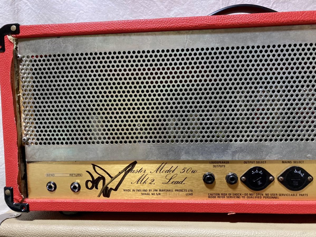 Dave Friedman氏改造 Marshall JCM800 2204 BE/HBE mod 改造マーシャル BE-100 BE-50 モディファイ レア 貴重_画像4